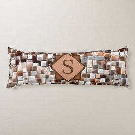 Mosaik Art / Monogramm / Seitenschläferkissen