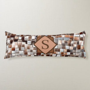 Mosaik Art / Monogramm / Seitenschläferkissen