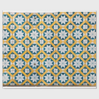 Mosaik Art Repetitive Muster Spanisch Marokkanisch Geschenkpapier