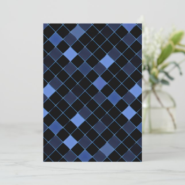 Mosaik auf Glas 6 Karte (Stehend Vorderseite)