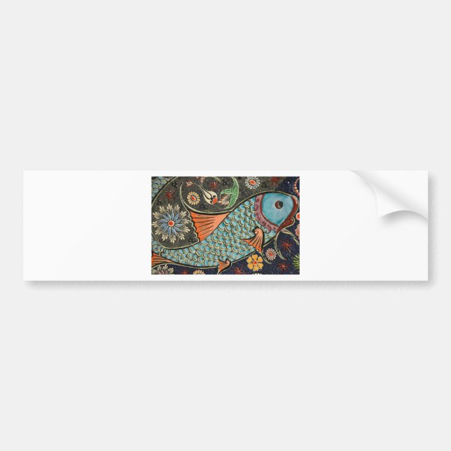 Mosaik Autoaufkleber (Vorne)