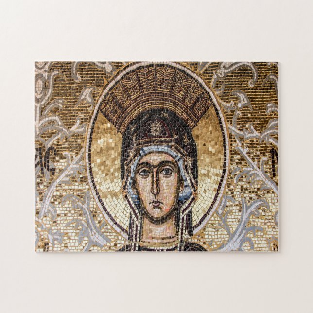 Mosaik Ayia Napa Jungfrau Mary Zypern. (Horizontal)