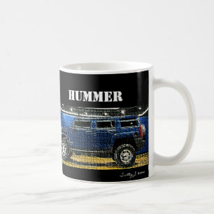 Mosaik "blauen Hummers" © 2010 S.J. Kaffeetasse