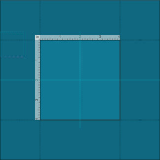 Mosaik Blue Solid Color Stoff