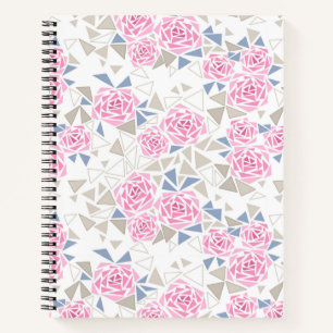 Mosaik, Blume Notizbuch