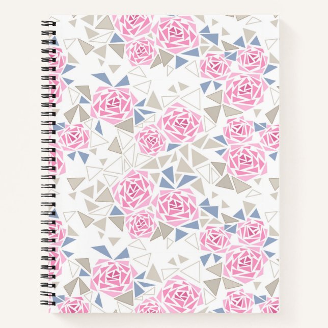 Mosaik, Blume Notizbuch (Vorderseite)