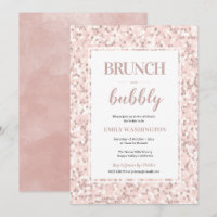 Mosaik Brautparty Brunch & Bubbly Einladung