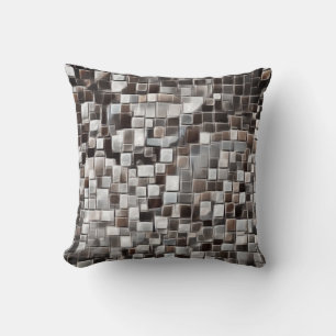 Mosaik Bubble Art / Nebel / Kissen
