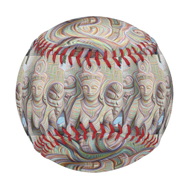Mosaik Buddha Statuen Thunder_Cove Baseball (Vorderseite)