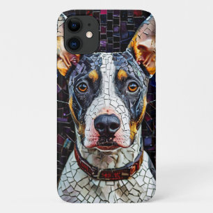 Mosaik Bull Terrier Haustierliebhaber Design Case-Mate iPhone Hülle