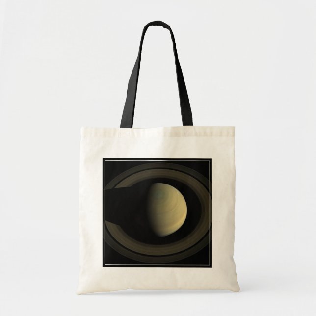 Mosaik des Planeten Saturn und seiner wichtigsten  Tragetasche (Vorne)