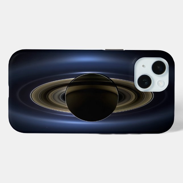 Mosaik des Saturn-Systems, das von der Sonne zurüc Case-Mate iPhone Hülle (Rückseite (Horizontal))