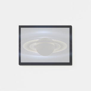 Mosaik des Saturn-Systems, das von der Sonne zurüc Post-it Klebezettel