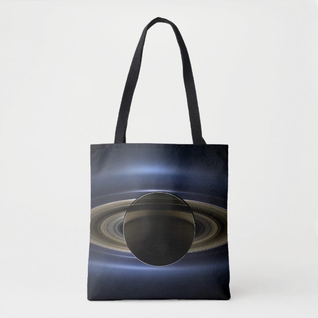 Mosaik des Saturn-Systems, das von der Sonne zurüc Tasche (Vorderseite)