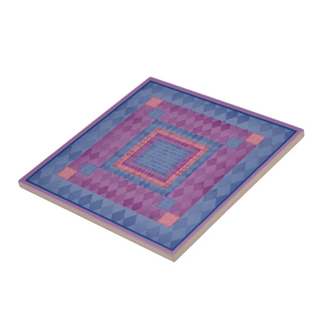 Mosaik Diamonds Tile Fliese (Seite)