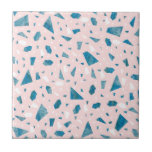 Mosaik Fliese<br><div class="desc">Mosaikfliesen aus rosafarbenem Terrazzo-Mosaik-Keramik</div>