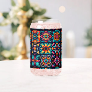 Mosaik-Floral-Mischung Dosenglas
