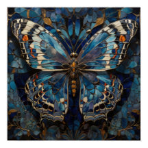Mosaik Flutter - 3D Butterfly Moderne Kunst