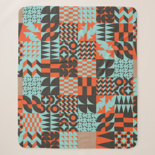 Mosaik geometrische Fliesen, nahtlos elegantes Mus Sherpadecke