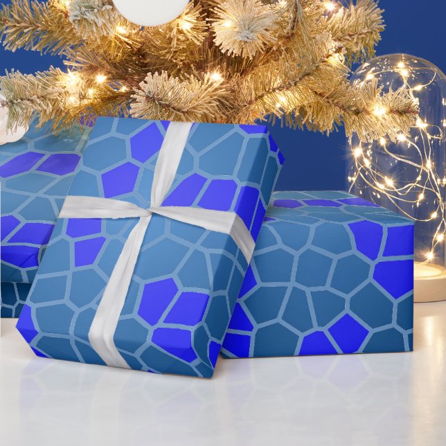 Mosaik-Geschenkideen Spaß Künstlerische Farben Geschenkpapier (Feiertage)