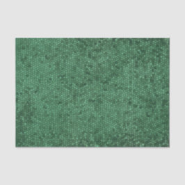Mosaik gestanztes Glas Stil grüne Textur Muster Seidenpapier