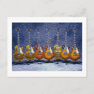 Mosaik Guitars Postcard Postkarte