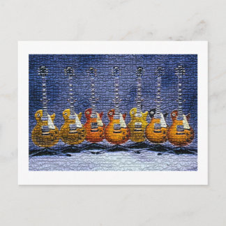Mosaik Guitars Postcard Postkarte