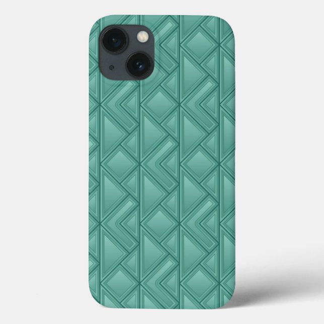 Mosaik-Hintergrund Case-Mate iPhone Hülle (Rückseite)