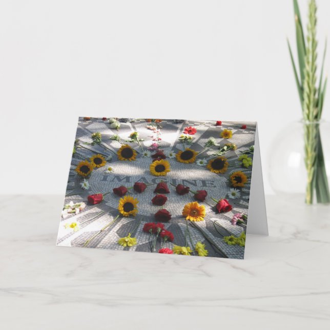 Mosaik IMAGINE, Erdbeerfeld - H Karte (Vorderseite)