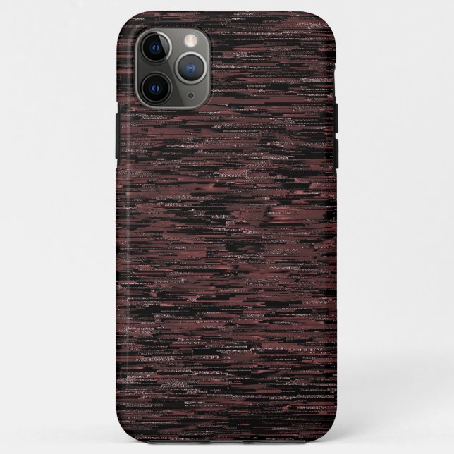 Mosaik in Grau-Bordeaux mit grobem Hintergrund Case-Mate iPhone Hülle (Rückseite)