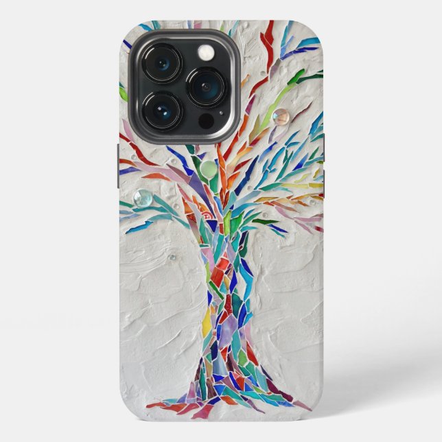 Mosaik iPhone 13 Pro Hülle (Hinten)