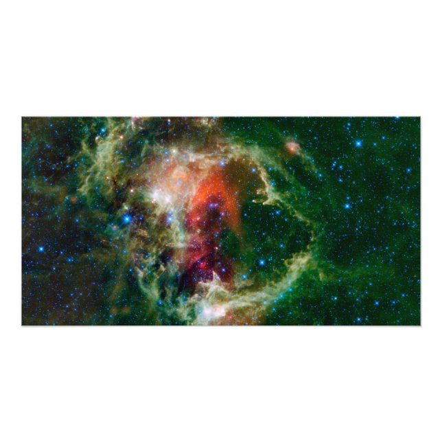 Mosaik ist der Soul-Nebel Fotodruck (Vorne)