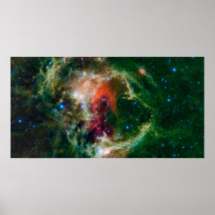 Mosaik ist vom Soul-Nebelfleck Poster
