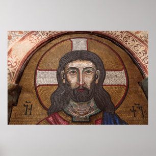 Mosaik Jesu Poster