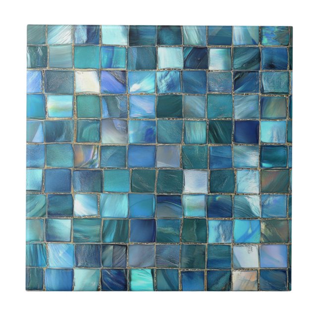 Mosaik Keramik Tile Fliese (Vorderseite)