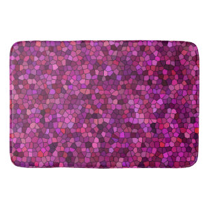Mosaik Lila Rosa Badematte