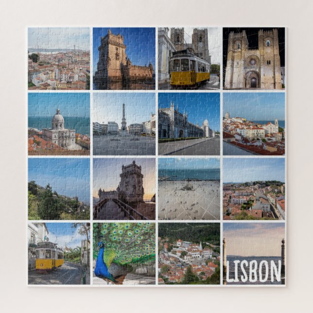 Mosaik Lissabon-Fotos, Portugal (Vertikal)