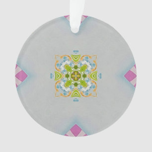 Mosaik Medallion Acrylschmuck Ornament
