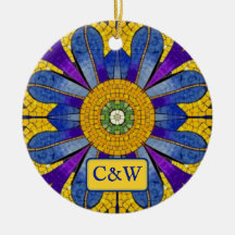 Mosaik mit römischen Fliesen - Ihr Text auf