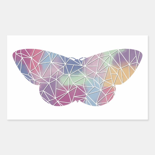 Mosaik Moth Sticker (Vorderseite)