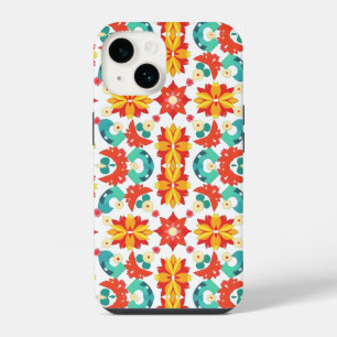 Mosaik-Muster Stilvolles geometrisches Design iPhone 14 Hülle