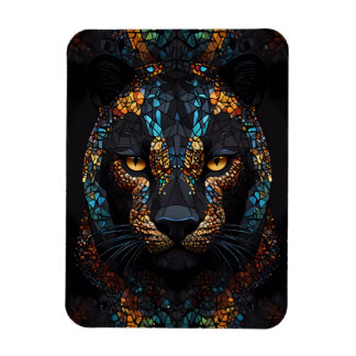 Mosaik Panther Art Magnet