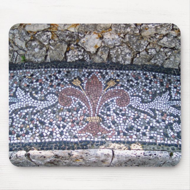 Mosaik - Piazzale Michelangelo - Florenz, Italien Mousepad (Vorne)