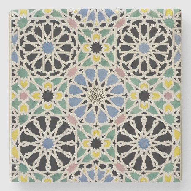 Mosaik-Plasterung im Alhambra, 'vom Araber Steinuntersetzer (Vorderseite)