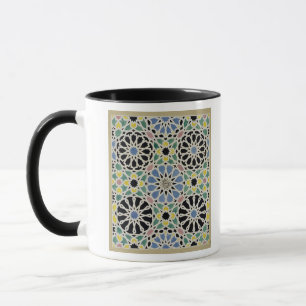 Mosaik-Plasterung im Alhambra, 'vom Araber Tasse