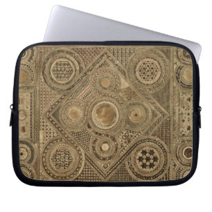 Mosaik-Plasterung vor dem Altar, überziehen A von Laptopschutzhülle