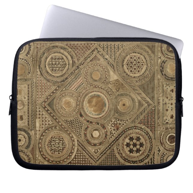 Mosaik-Plasterung vor dem Altar, überziehen A von Laptopschutzhülle (Vorderseite)