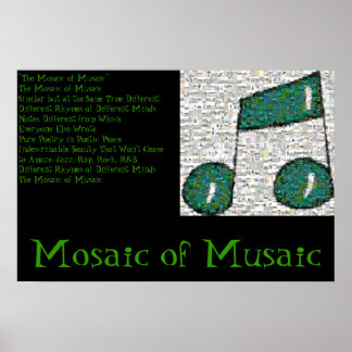 Mosaik Poster