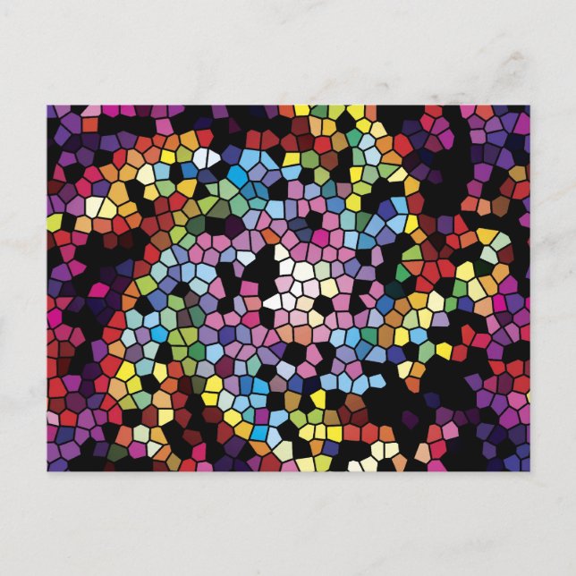 Mosaik Postkarte (Vorderseite)
