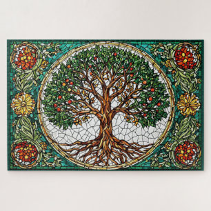 Mosaik-Puzzle 'Baum des Lebens'